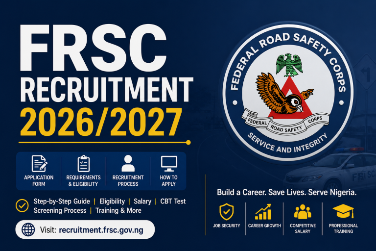 FRSC Shortlisted Candidates 2026: Release Date & How to Check Your Name Online 