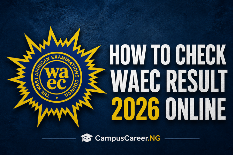 How to Check WAEC Result 2026 Online: Complete Step-by-Step Guide (With SMS Method)