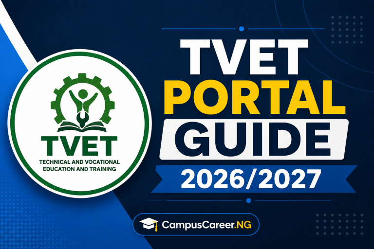 How to Check Your TVET Dashboard in Nigeria 2026: Login Portal & Application Status Guide